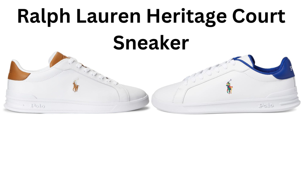 Ralph Lauren Heritage Court Sneaker. Old Money Shoes