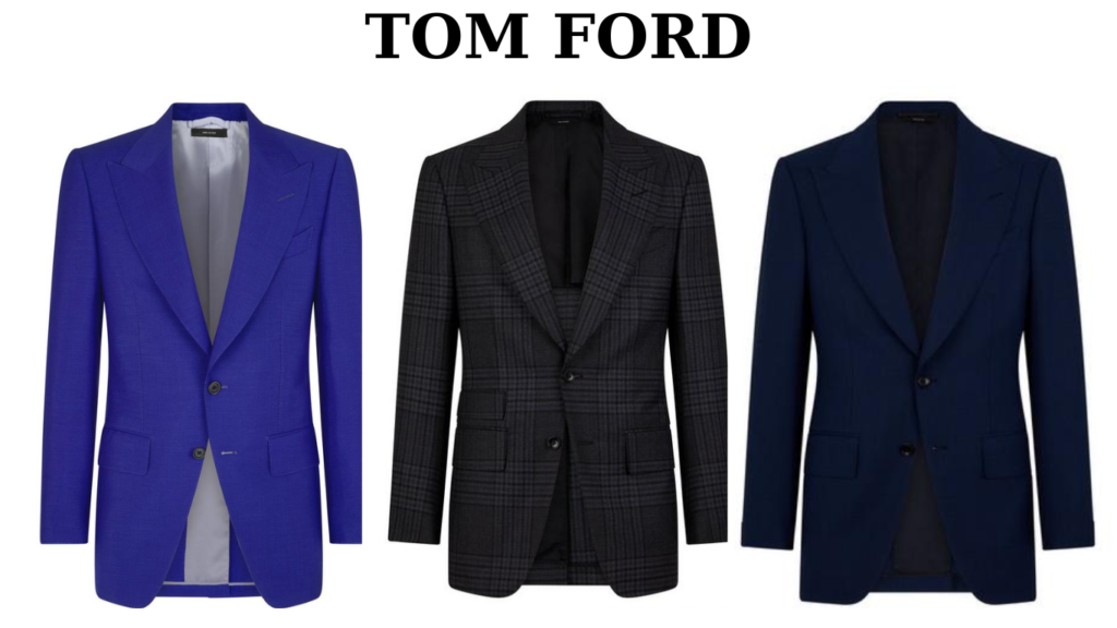 Tom ford suits. Luxury brands for men
