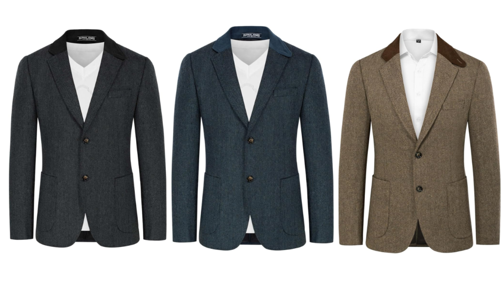 Capsule Wardrobe for Men. Wool blazer
