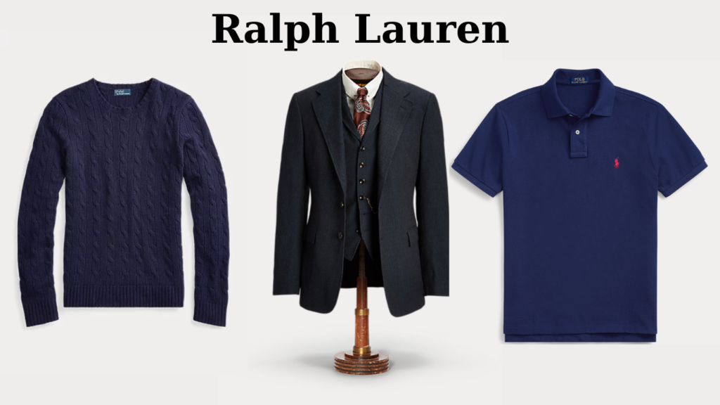 Ralph Lauren items. Old Money Brands
