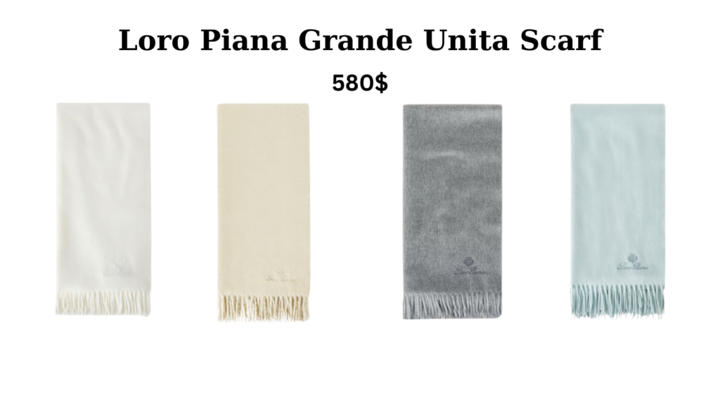 Best cashmere scarves
Loro Piana Grande Cashmere Scarf