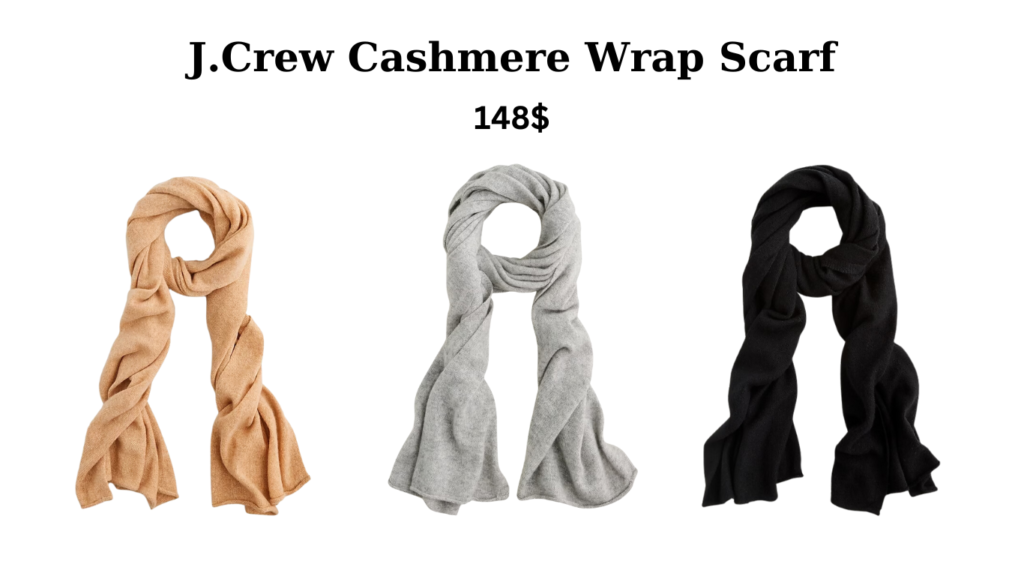Best cashmere scarves
J.Crew Cashmere Wrap Scarf